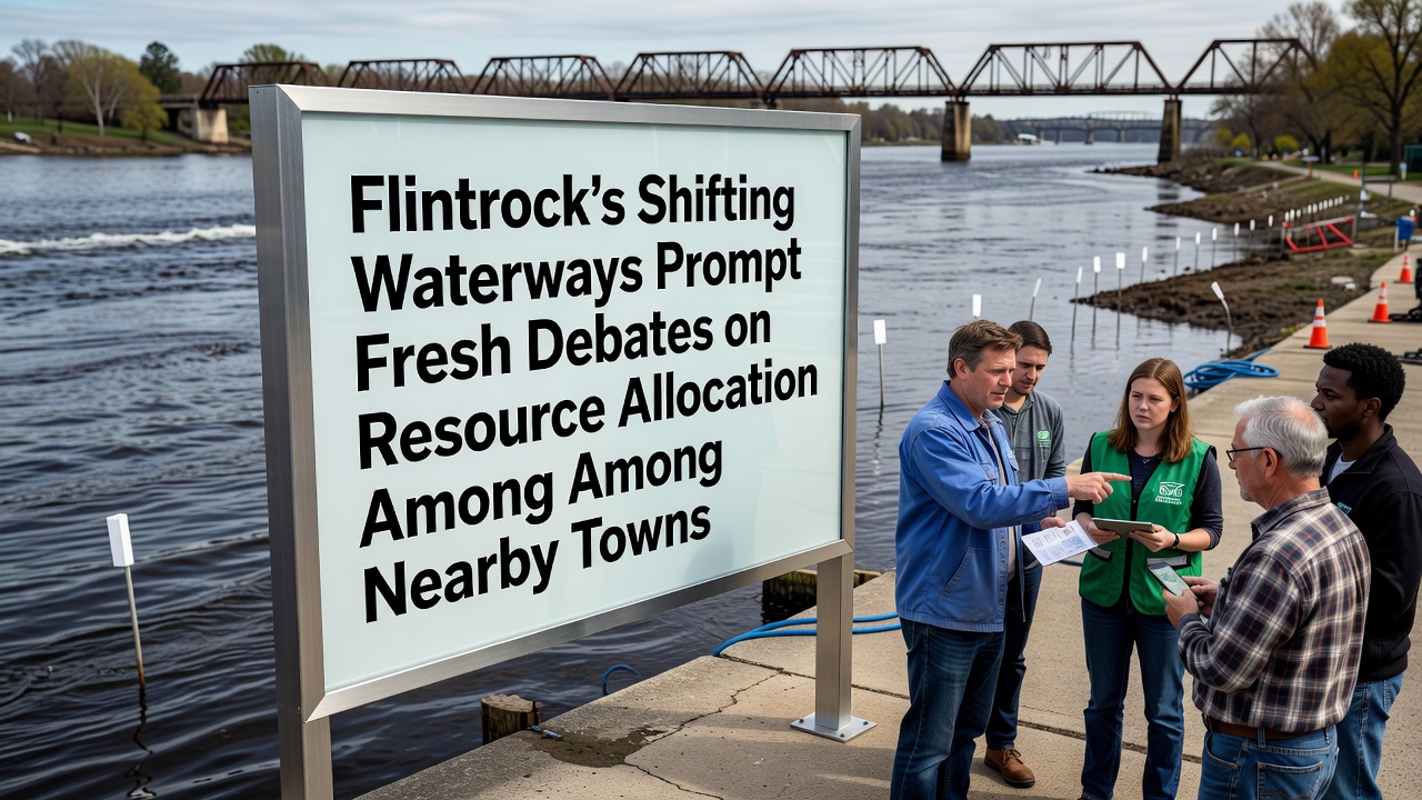 Flintrock's Shifting Waterways Prompt Fresh Debates on Resource Allocation Among Nearby Towns